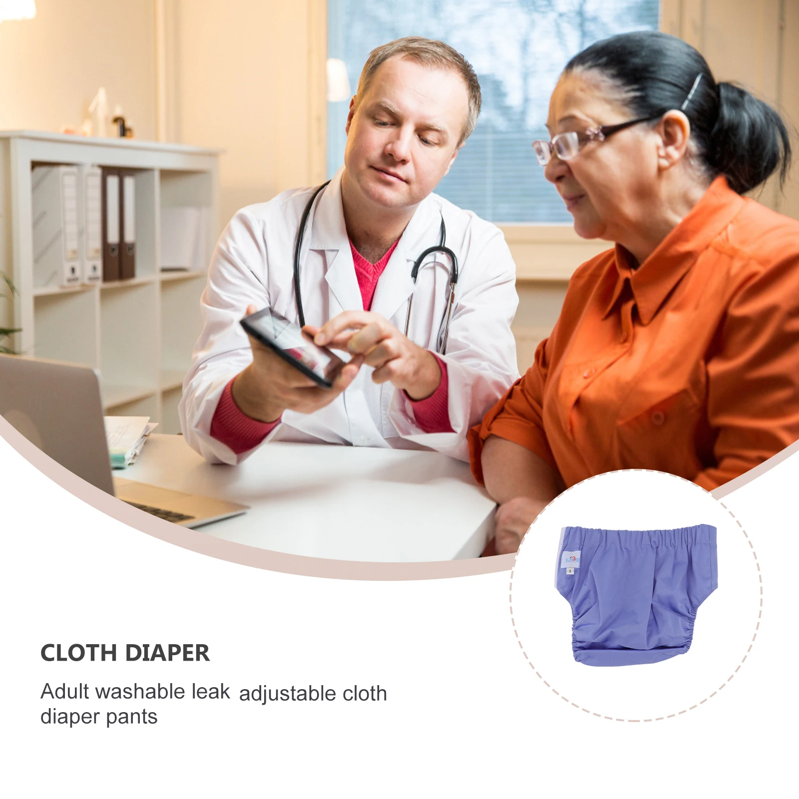 

Washable Adult Bed Pads High Absorbency Fiber Soft Breathable Leak Proof Foldable Nappies for Elderly Patients Adults