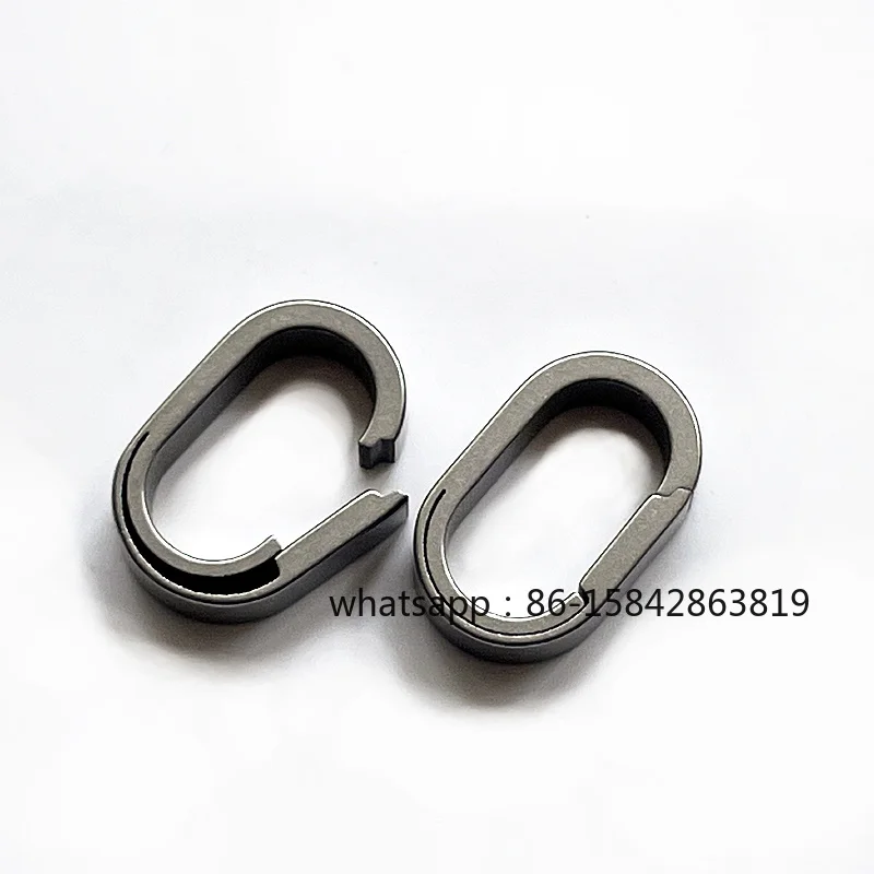 

Key Ring, Unique Design, Titanium Alloy Mini Key Ring, Hanging Key, Hanging Flashlight, Hanging Small Tools, Car Keys