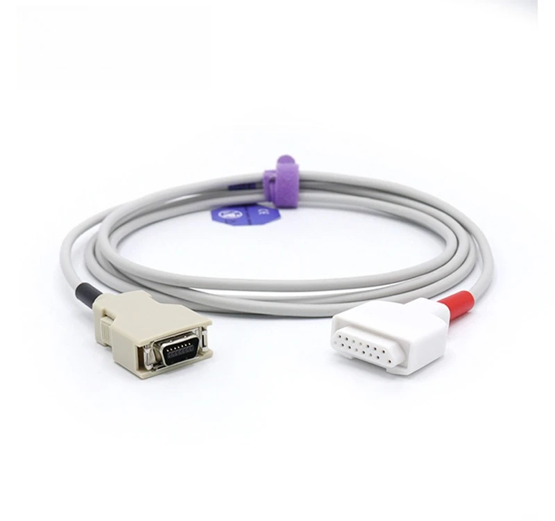 Compatible with Masims 2525 Bloods Oxygen Extension Cable 14 Pins  2.2M