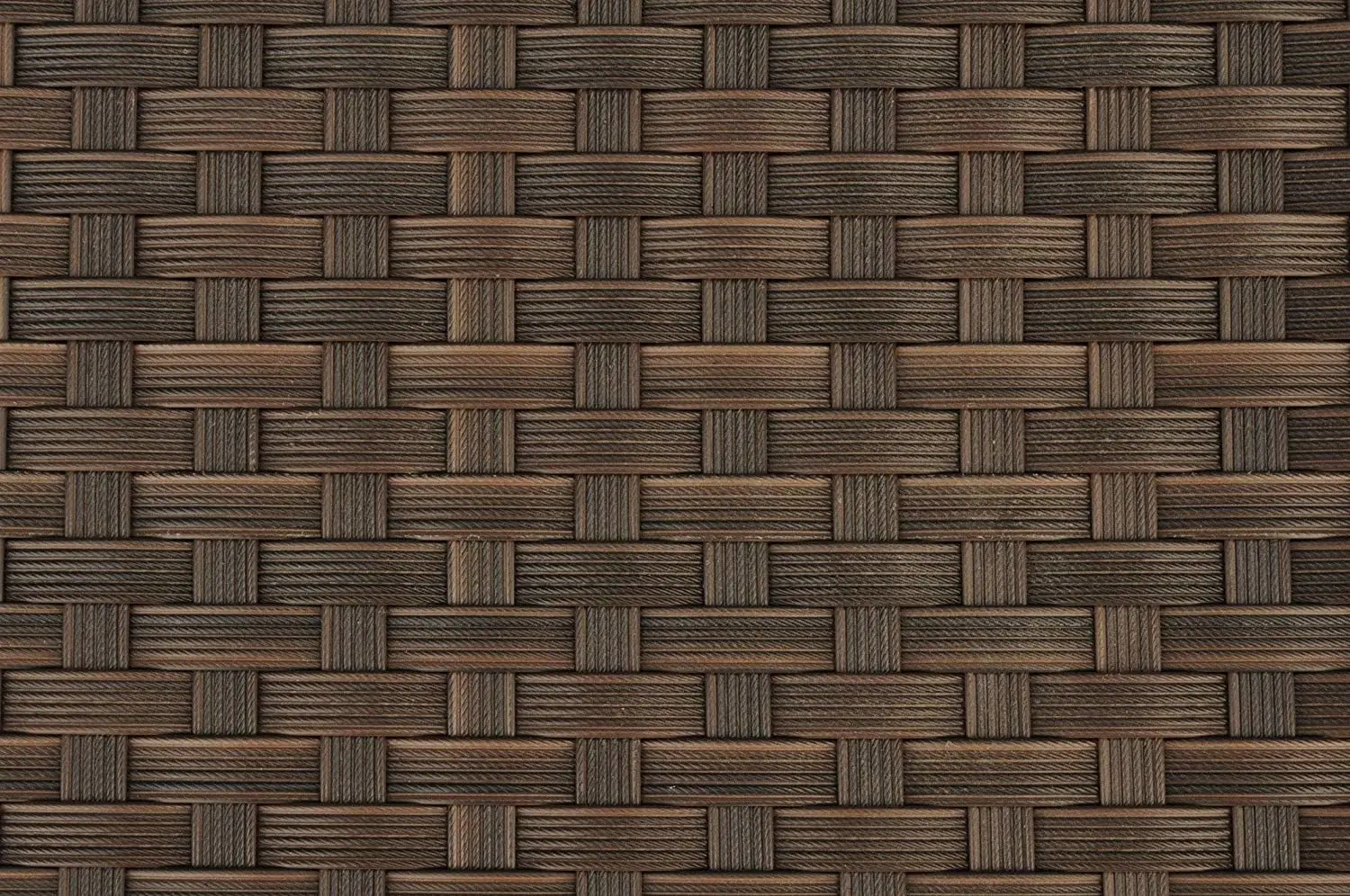 Cadeira de vime Pátio Conjunto com Almofadas Off-White, International Home Miami Liberty, 4 pcs