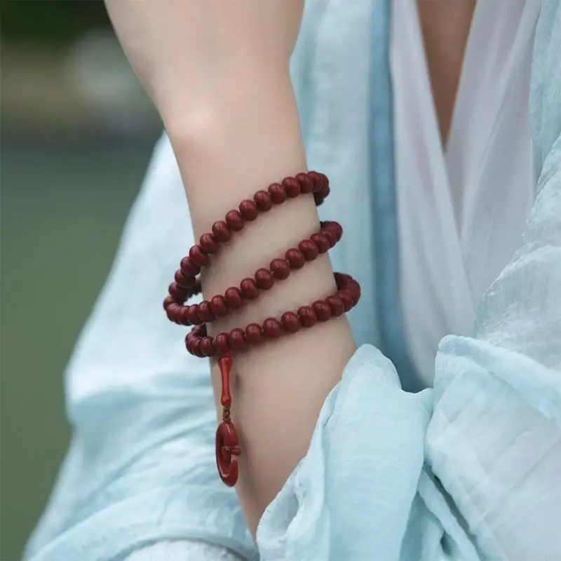 195C 8mm 99 Rosary Tasbih Beads Beads Wrap Bracelets Necklace for Women Men Rosary 99 Worry Beads Wrap Bracelets