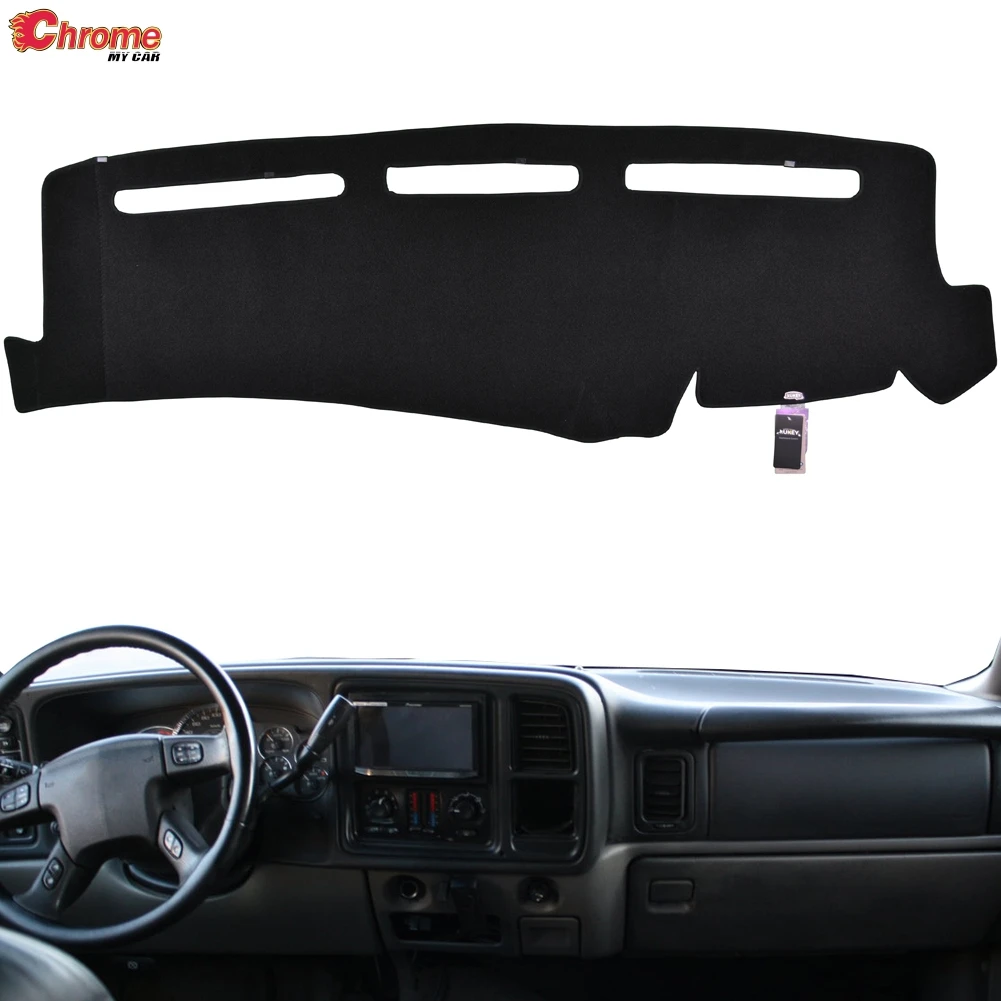 For Chevy Silverado Avalanche Tahoe Suburban Dash Mat Dashboard Cover Dashmat Anti-dirty Pad Carpet Sun Shade Car Accessories