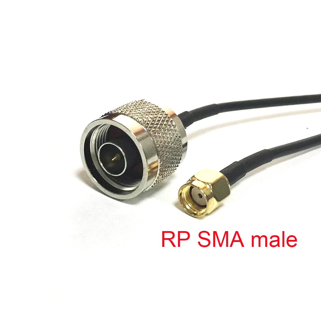 Wireless Modem Cable RP SMA Plug Connector To N  Type Male RG58 Pigtail Adapter  50CM/100CM Wholesale Fast Ship for WIFI Router