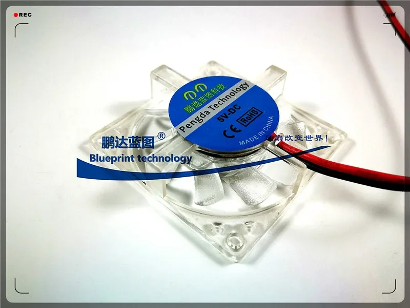 factory New Mute 4010 4cm 40*40 * 10mm Transparent 5V Cross Hanging Frame Graphics Card USB Cooling Fan