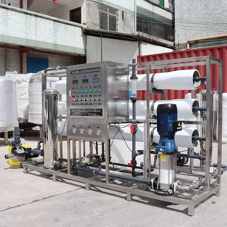 6000L Automatic Water Purification Systems Machine/ Water Treatment System Equipment / Drinking Water Bottling Plant
