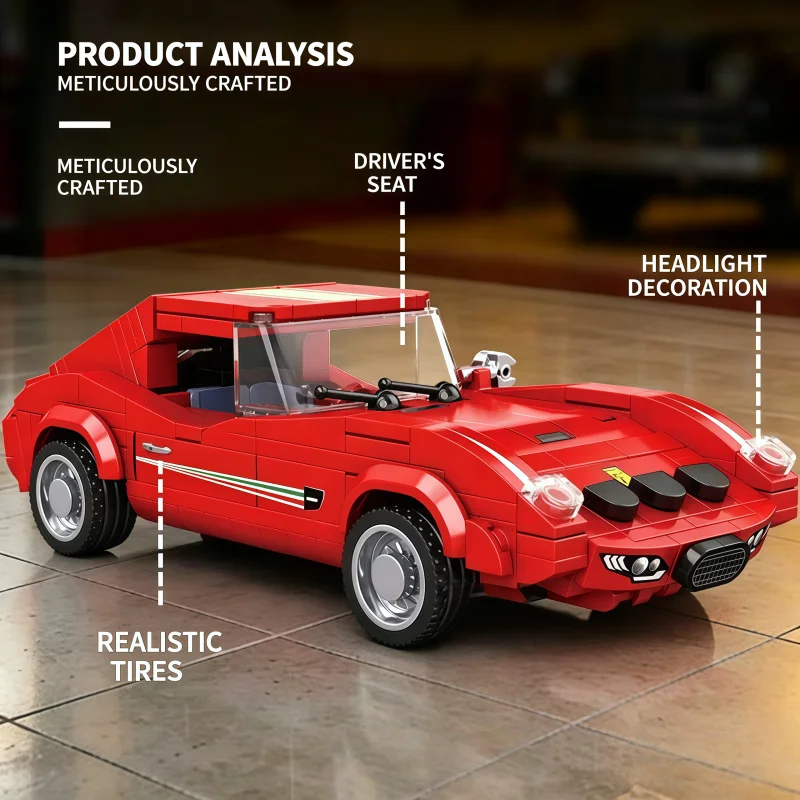 مجموعة بناء سيارة رياضية كلاسي - مراجعة Vintage Collectible Cars وسعره