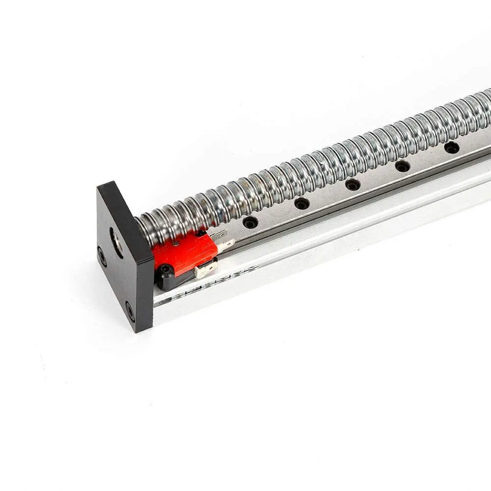 Cnc Linear Motion Guides, Linear Guide Slide Table Ball Screw Motion Rail, 24V Linear Actuator Slide Stage Ball Screw Nema23 600