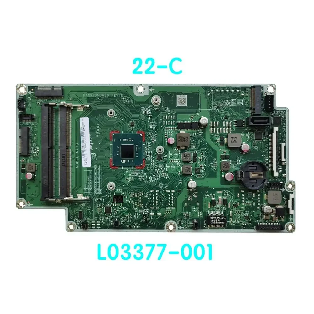 Подходит для материнской платы HP Pavilion 22-C DAN97BMB6E0 L03377-001 L03377-602, материнская плата, 100% протестирована, полностью работает