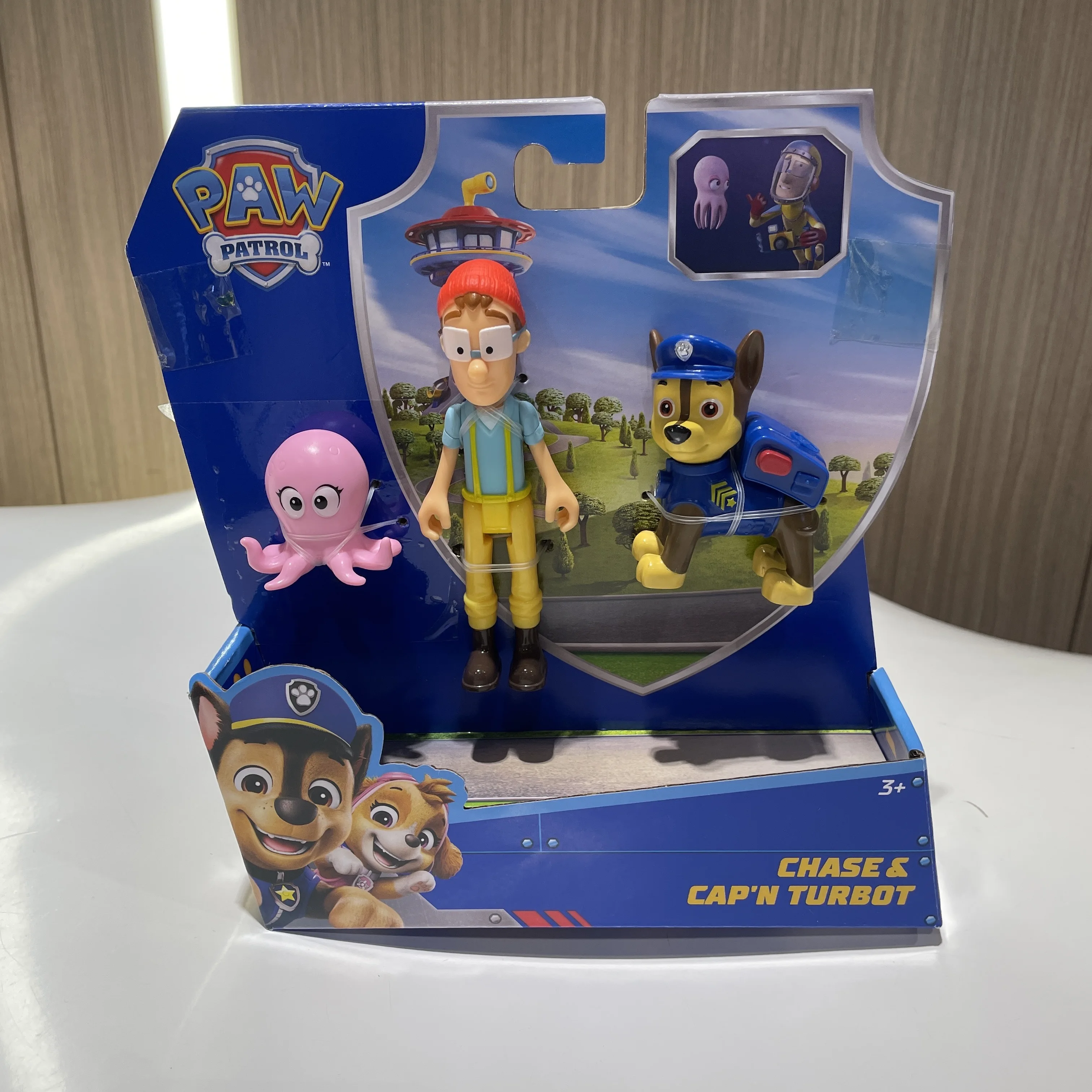 100 % echtes Paw Patrol Captain Turbot Mayor Goodway Chickaletta Humdinger Danny Yumi Actionfiguren-Set für Jungen und Mädchen, Kinderspielzeug