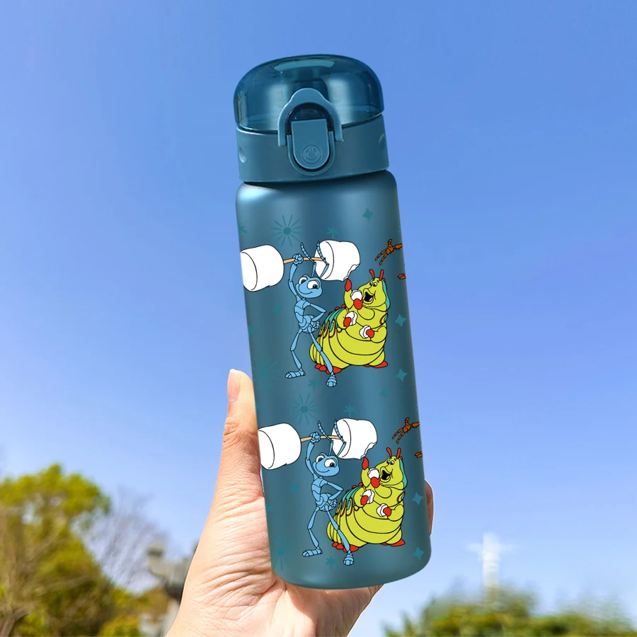 1 قطعة ديزني الفيل القرد نمط 26 أوقية زجاجة ماء بلاستيكية الرياضة في الهواء الطلق كوب ماء عيد ميلاد/العودة للوطن هدية