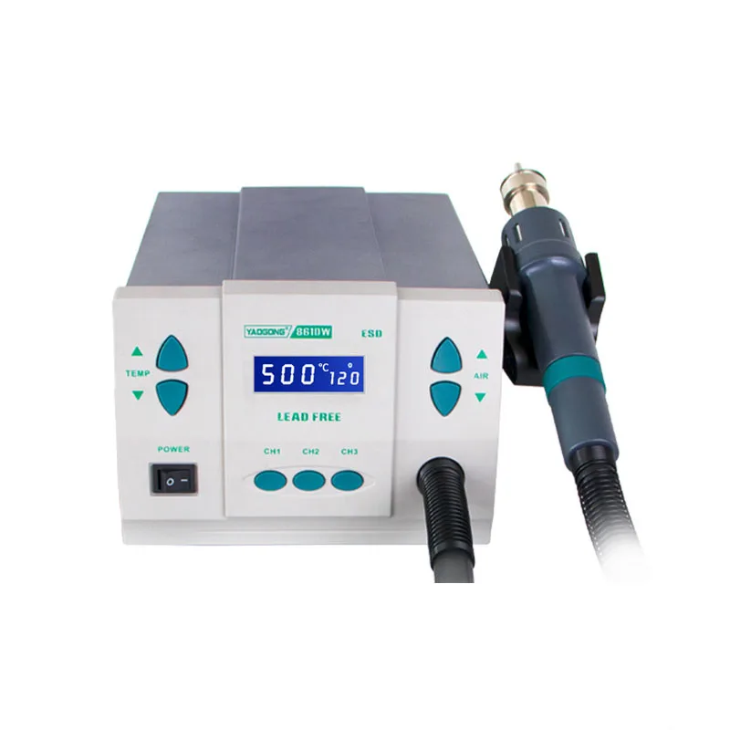 ST-861 Lead-free Adjustable Hot Air Gun Rework Station Soldering 1000W 220V For Phone CPU Chip Repair Same 861DW NEW