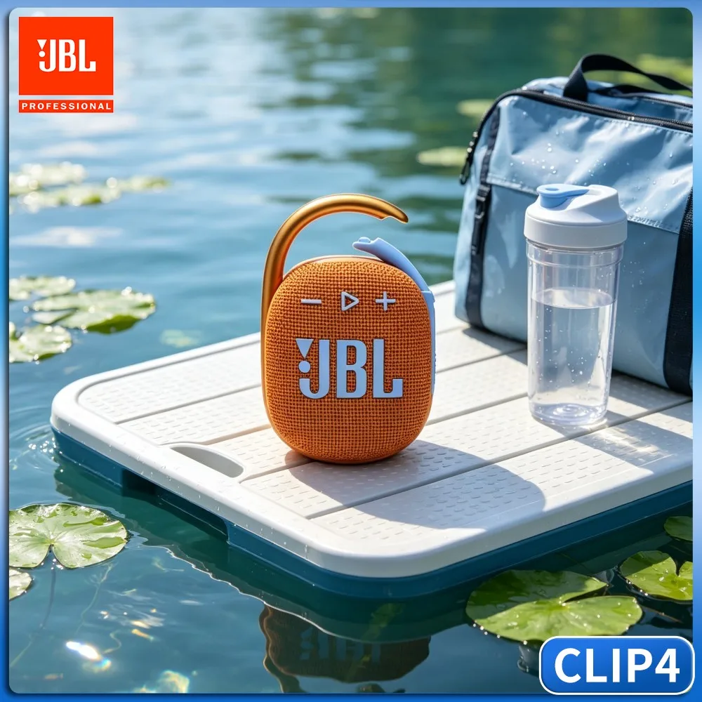 Quill Rooftop Stereo Bass JBL CLIP4 RGB Handsfree IP67 Mini Dustproof Bluetooth Speaker TF Card Durable Stable Clear Audio Box