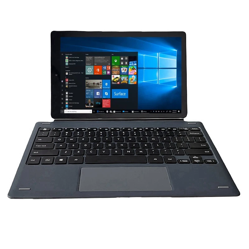 Najtańszy 10.1 "Windows 10 Tablet z odpinana klawiatura 2GB RAM 32GB ROM Intel Atom Z8350 czterordzeniowy 1280x800 IPS 6000mAh