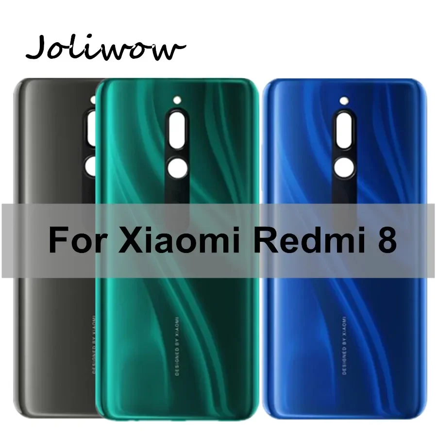 

6,22 "для Xiaomi Redmi 8, задняя крышка батарейного отсека, задняя крышка корпуса, чехол для Redmi 8, замена крышки батарейного отсека