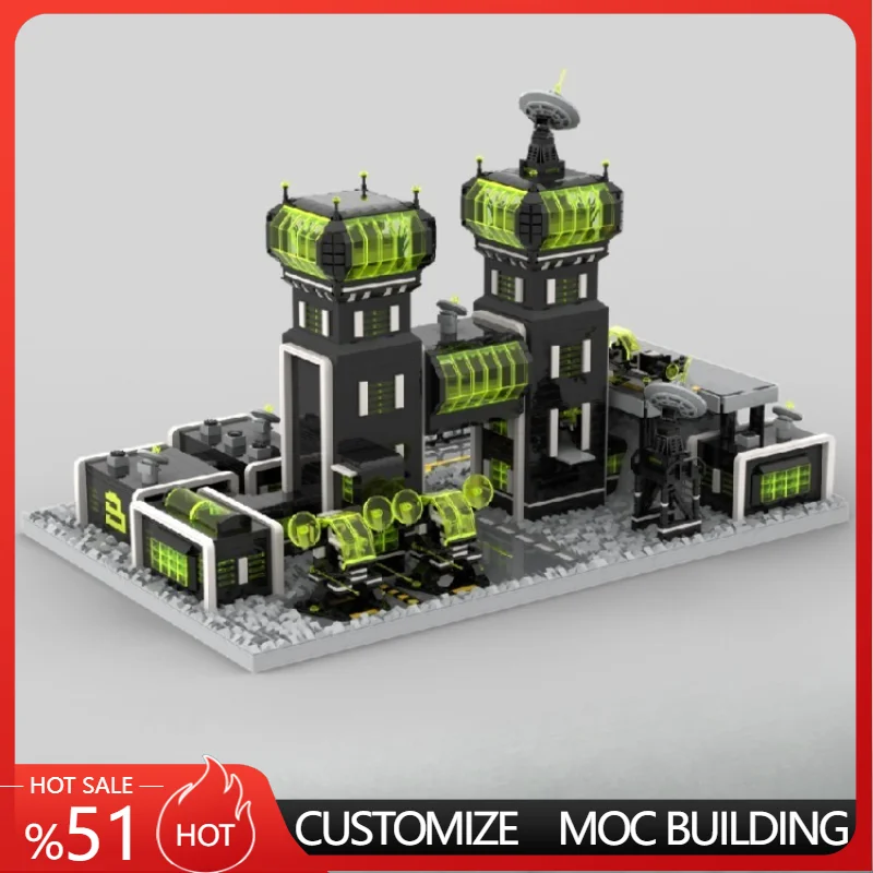 8139 PCS City Street Views Blacktron 2 Base MOC Customize Modular Building Block Model Creative Design DIY Assembly Toy Gift