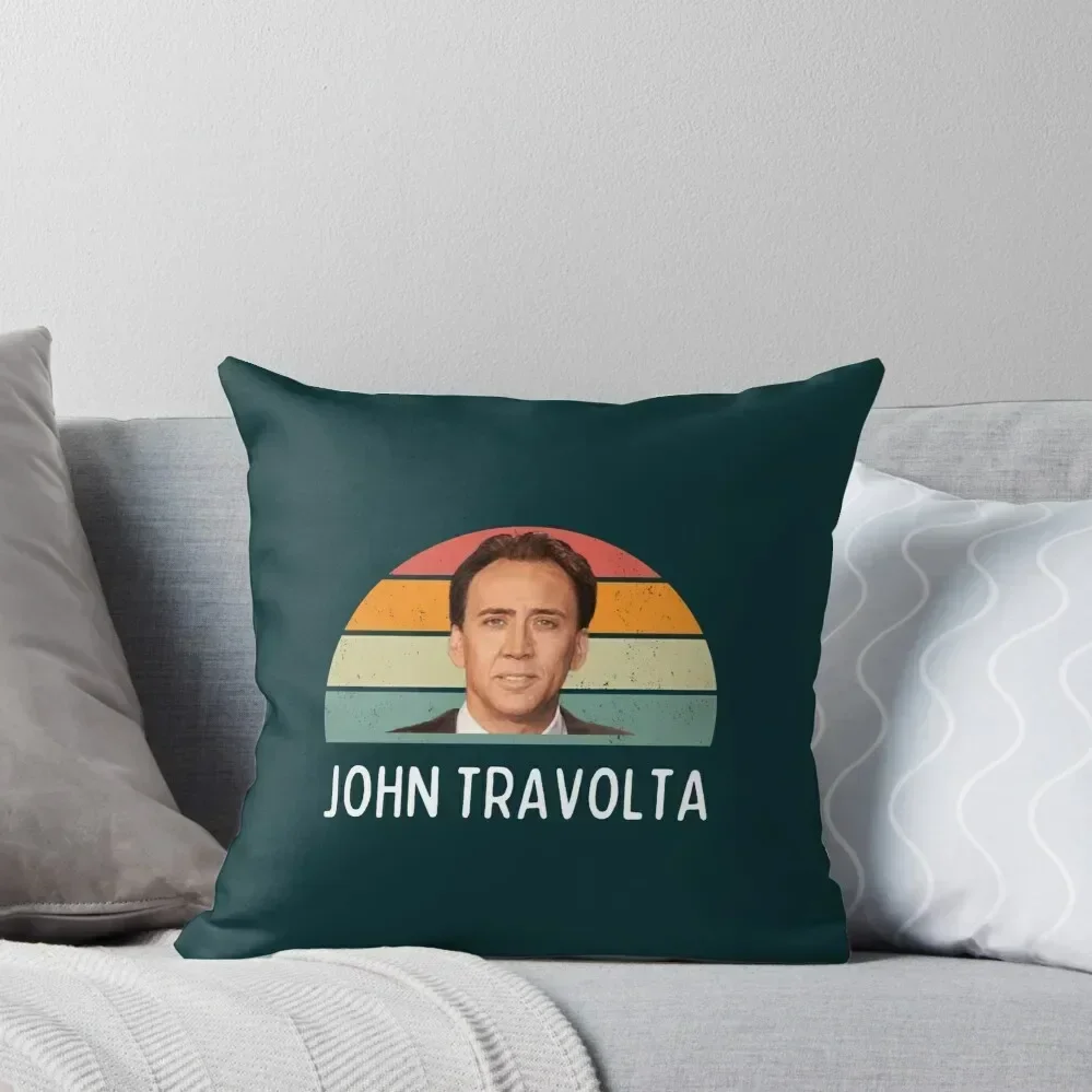 Nicolas Cage John Travolta Face Off Men_s Women_s Throw Pillow Sofa Pillow Cover anime girl pillow