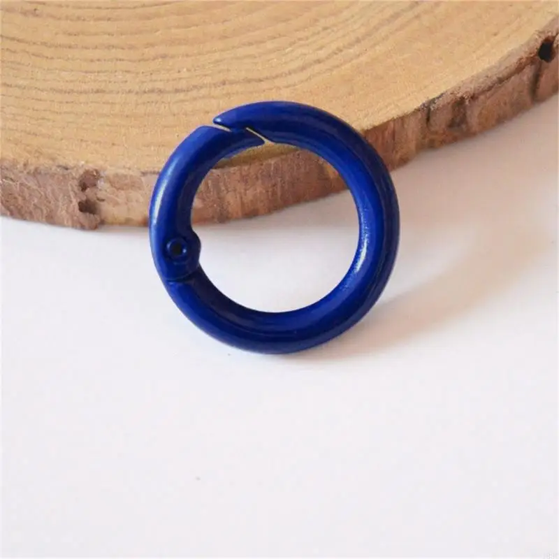 103c 10pcs Spring O Rings Metal Split Ring