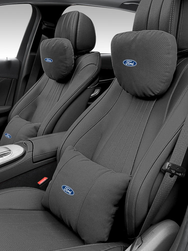 

For Ford Focus Fiesta Fusion Explorer Edge Kuga Mondeo ST F150 Ecosport Ranger Car Headrest Neck Support Seat Soft Neck Pillow