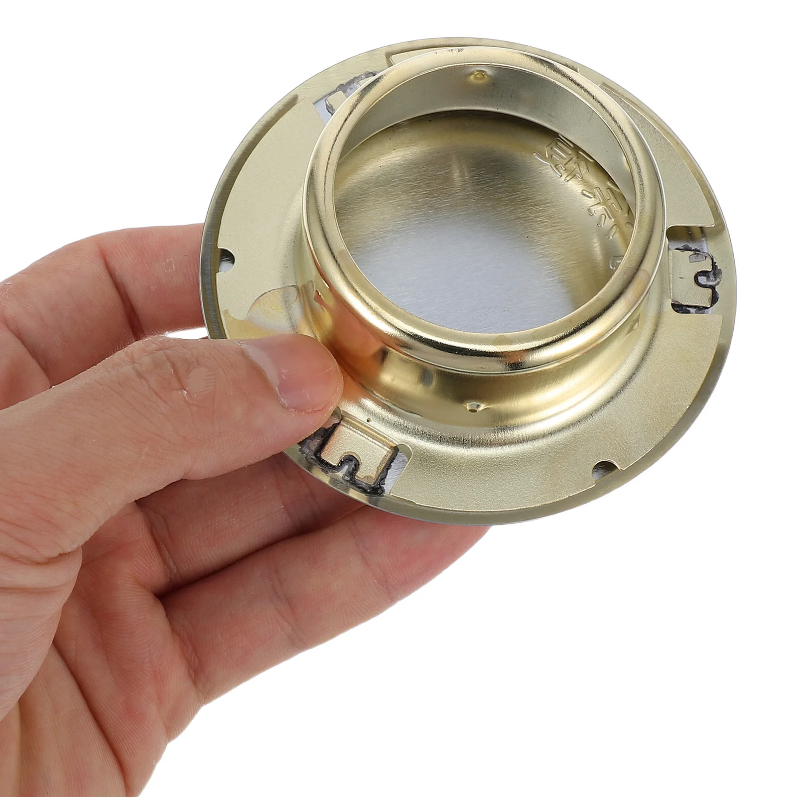 

4pcs Fire Sprinkler Concealed Cover Plate Metal Nozzle Cap For Ceiling Residential Industrial Safety System Automatic Sprinkler