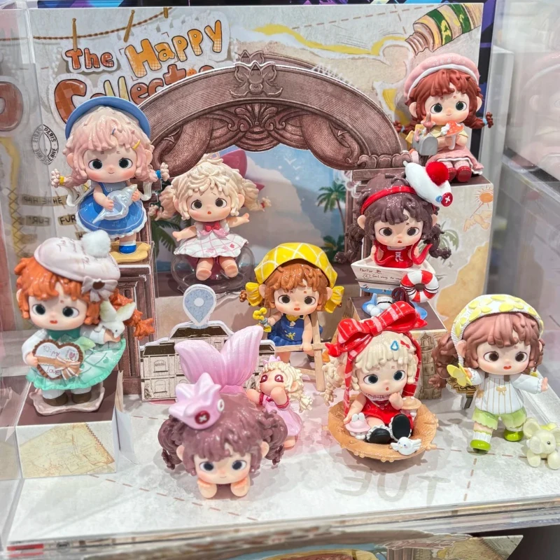 Furfur V5 The Happy Collection Series Blind Box Anime Figures Mystery Box Cute Model Desktop Decoration Collection Girl Gift Toy