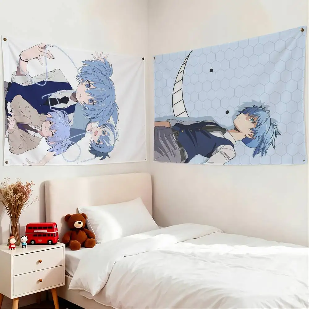 Assassination Classroom Nagisa Shiota Flags Wall Hanging Tapestry Outdoor Garage Room Decorative flag Background Blanket