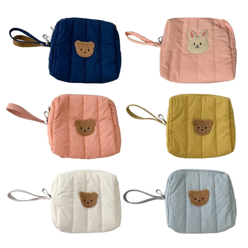 Pochettes à couches décoratives pour chambre d'enfant, rangement en fibre pour accès facile aux fournitures pour bébé