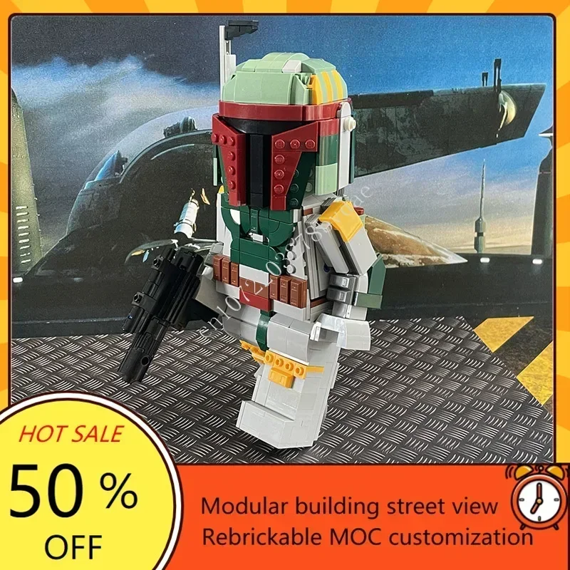 917 قطعة الخالد باونتي هنتر MOC شخصيات كرتونية كلاسيكية لتقوم بها بنفسك نموذج لغز مخصص العمارة التعليمية التجمع هدية #4