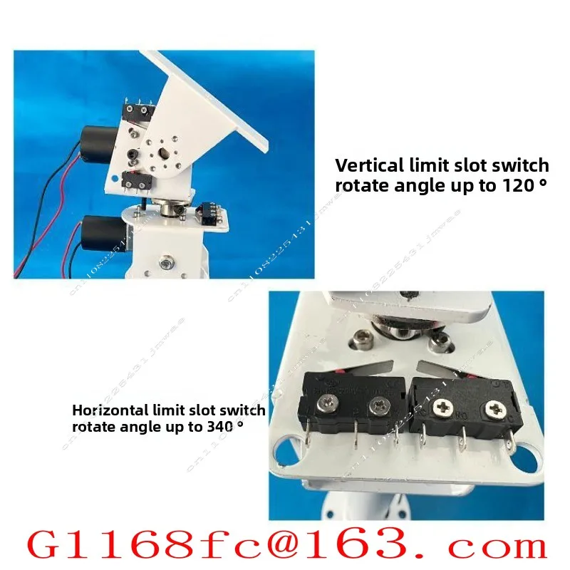 DC Dual Axis Gimbal, Solar Positioning