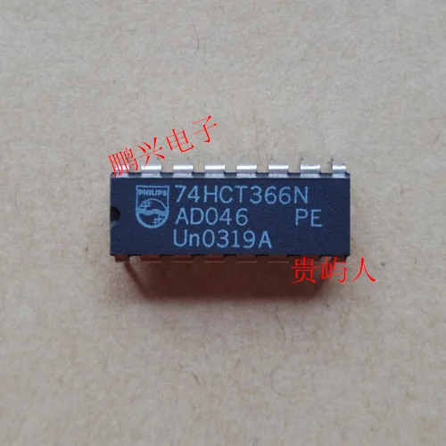 

Free shipping 74HCT366N IC DIP-16 10PCS