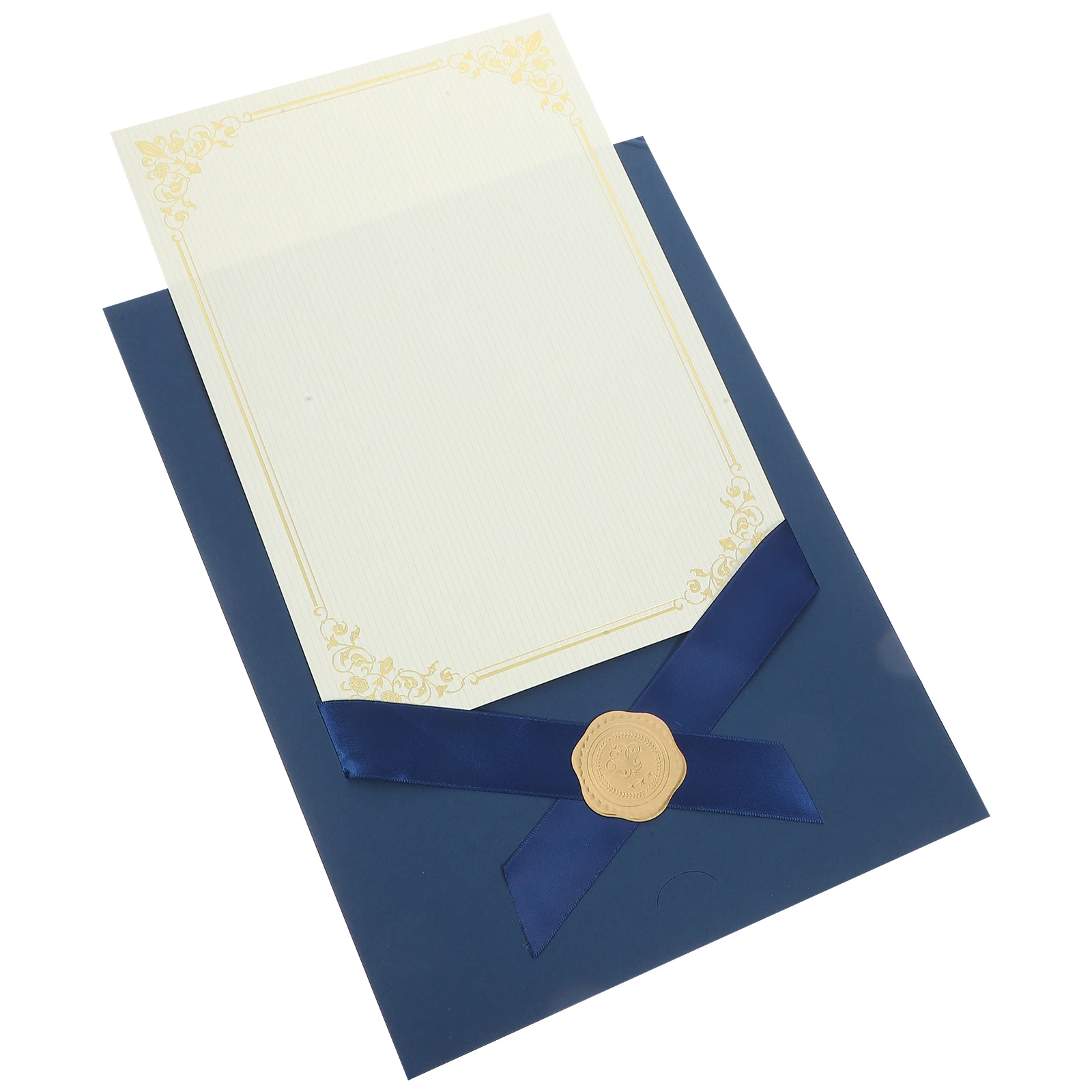 

Certificate Covers Elegant Paper Diploma Holders Graduation Award Frames Certificate Envelopes File Folders Office School