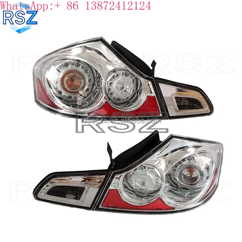 

forRAYSEZ G25 Rear Lamp for 2007 2013 Infinite G35 G37 SEDAN Infiniti Led Outer Inner Clear Lens Tail Light 26550-JK00D 26555-JK