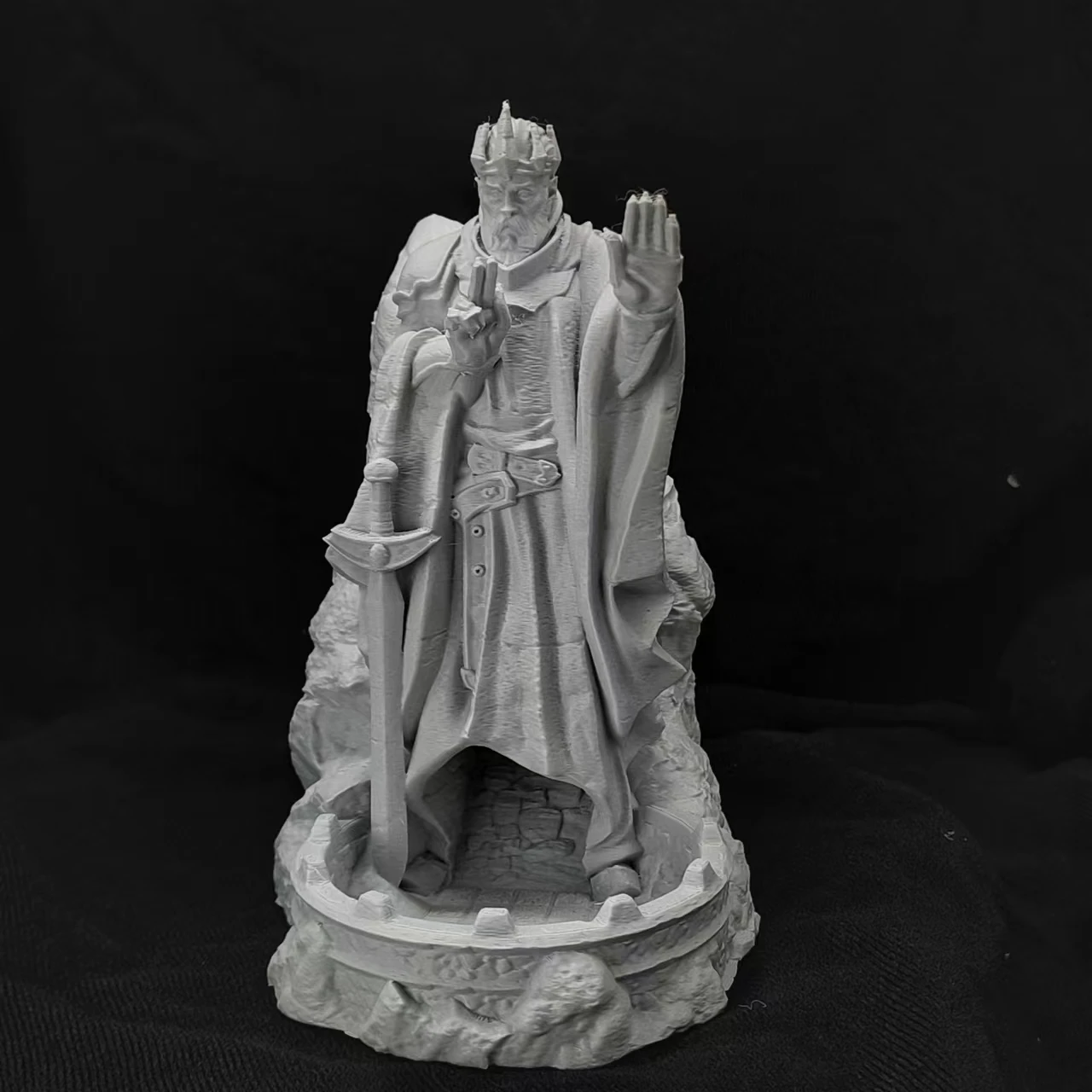 Tour à dés imprimée en 3D et escalier, tour roulante, statue rétro des dieux, cadeau de jeu parfait pour les petits déjeuners D & D