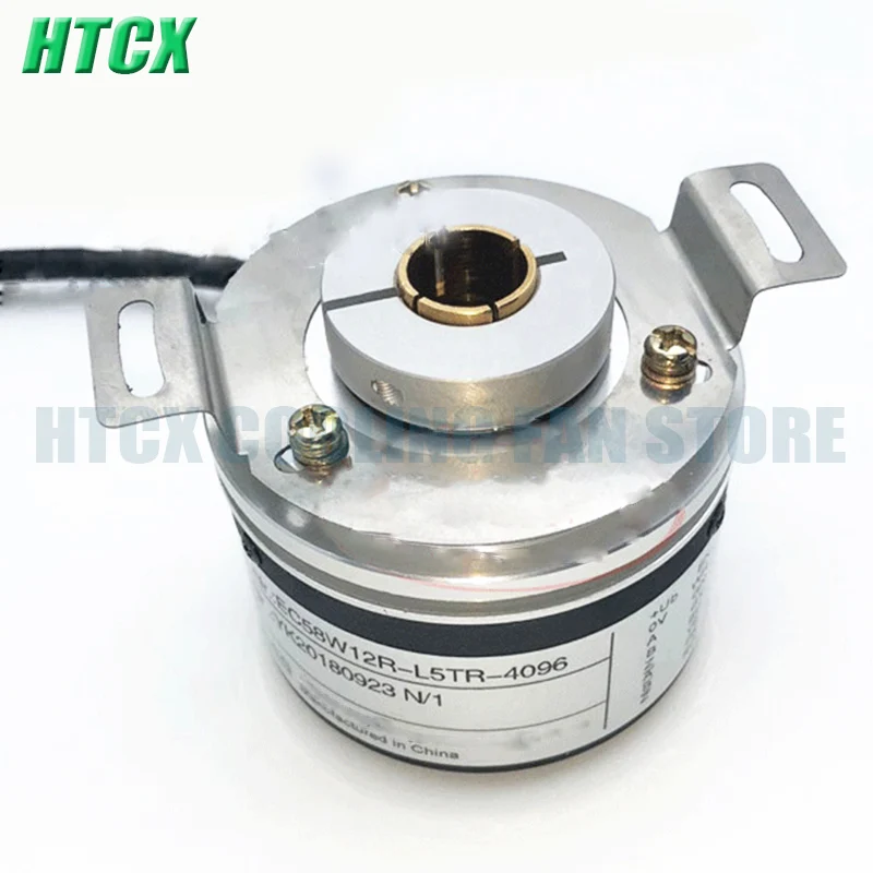 New EC58W12R-L5TR-4096 Rotary Encoder 4096 pulse hollow shaft