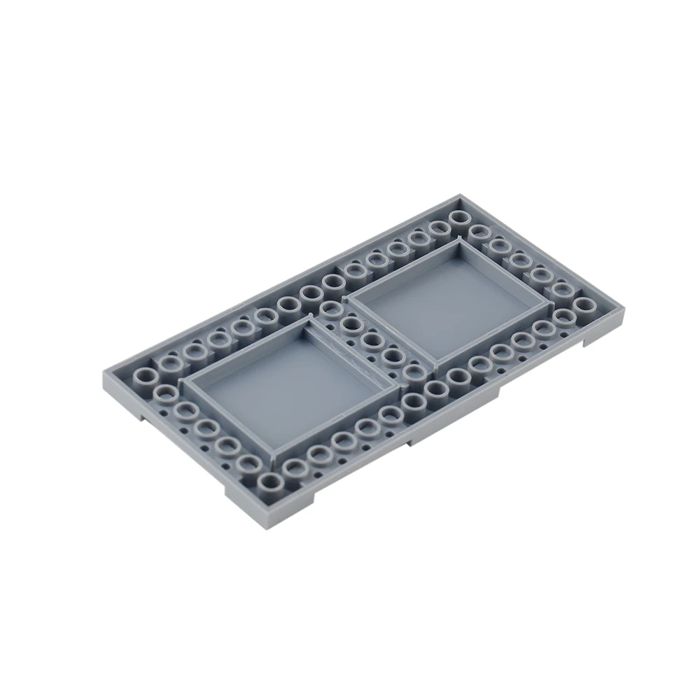 City Road Street Piastra di base Building Blocks Parti 60304 Piccola base per attraversamento pedonale MOC Mattoni assemblati Puzzle Giocattoli fai da te Modello