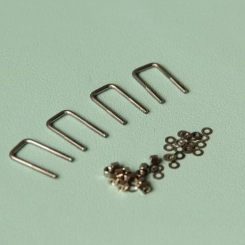 1/14 Tamiya RC 트럭 트레일러 티퍼 Scania Benz Actros Volvo MAN U 자형 M2 스프링 플레이트 나사 볼트