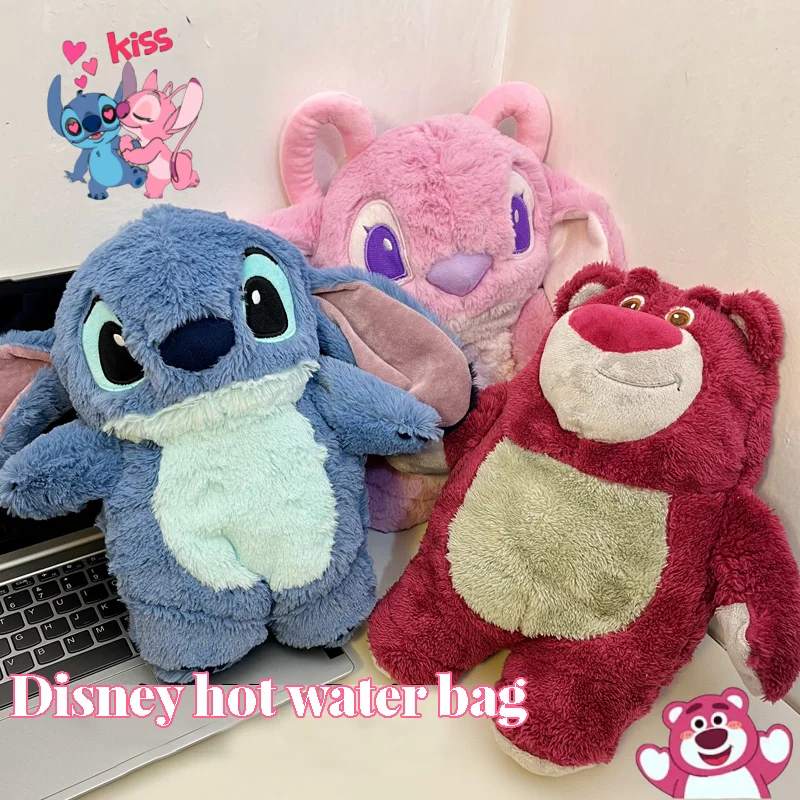 

Kawaii Stitch аниме зимняя очень большая плюшевая грелка для женщин домашняя грелка для рук наполнитель Рождественский подарок