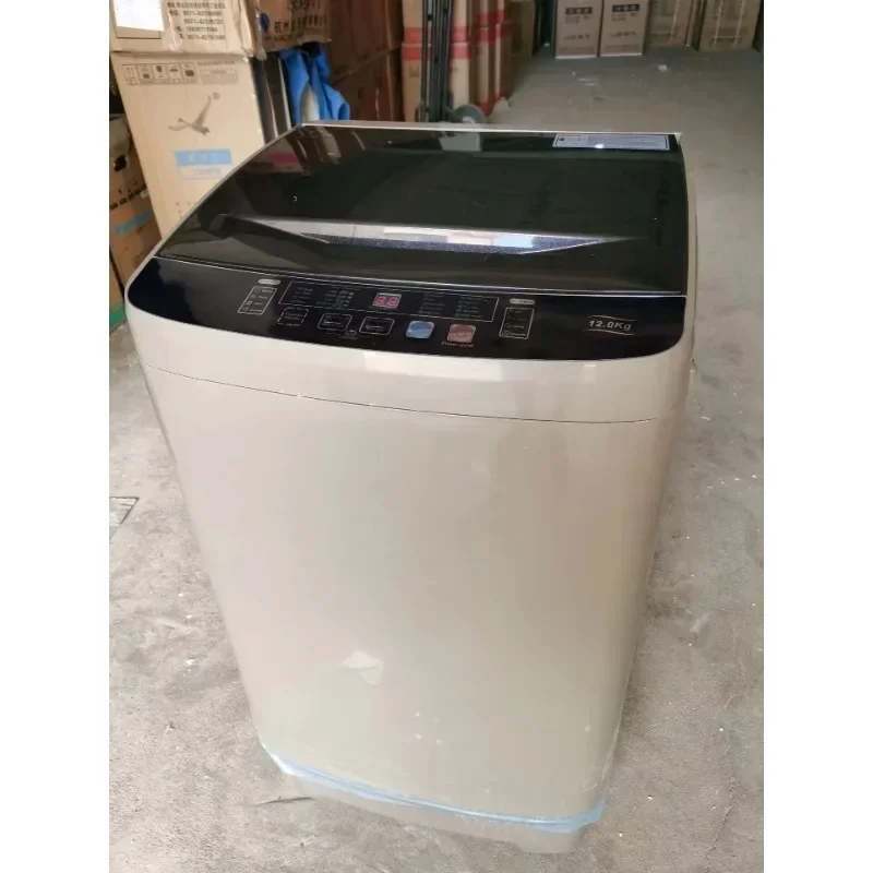 Top selling 12kg top load fully automatic laundry clothes washing machine with dryer for home