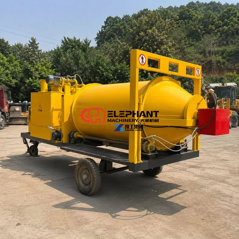 Automatic Reclaimed Asphalt Recycling Mixer Road Pavement Heating Mixing Equipment for Road Construction Projects