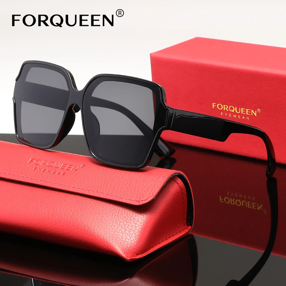 

FORQUEEN New Fashion Travel Leisure Glasses For Men Women Classic Protection UV400 Eyewear