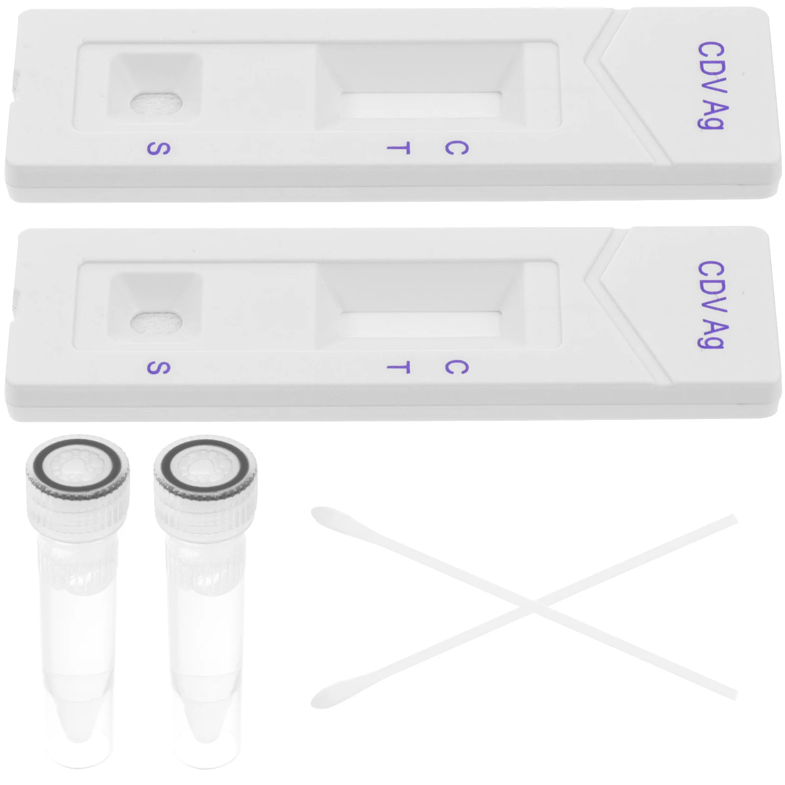 1 Set of CPV Test Strips for Canine Parvovirus Detection Easy Operation Veterinary Testing Paper Reliable and Accurate Results