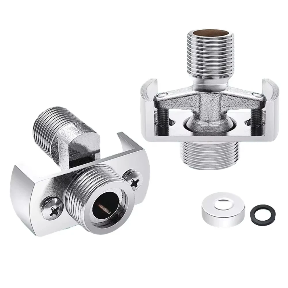 40 Degree Adjustable Faucet Angle Bent Foot Eccentric Screw Angle Faucet Adapter Shower Conversion Foot Corrector Accessories