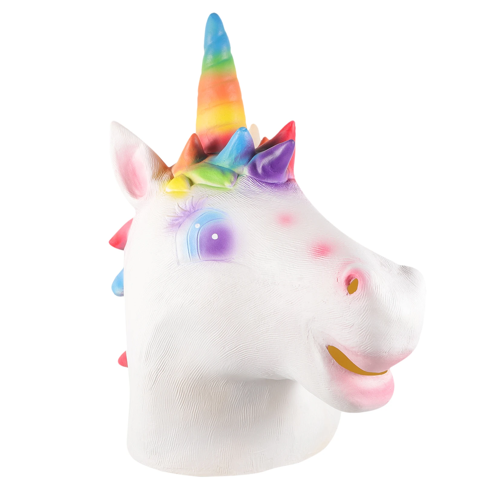 

Animal Unicorn Head Mask The Cute Emulsion Masquerade for Men Halloween Costumes Adults