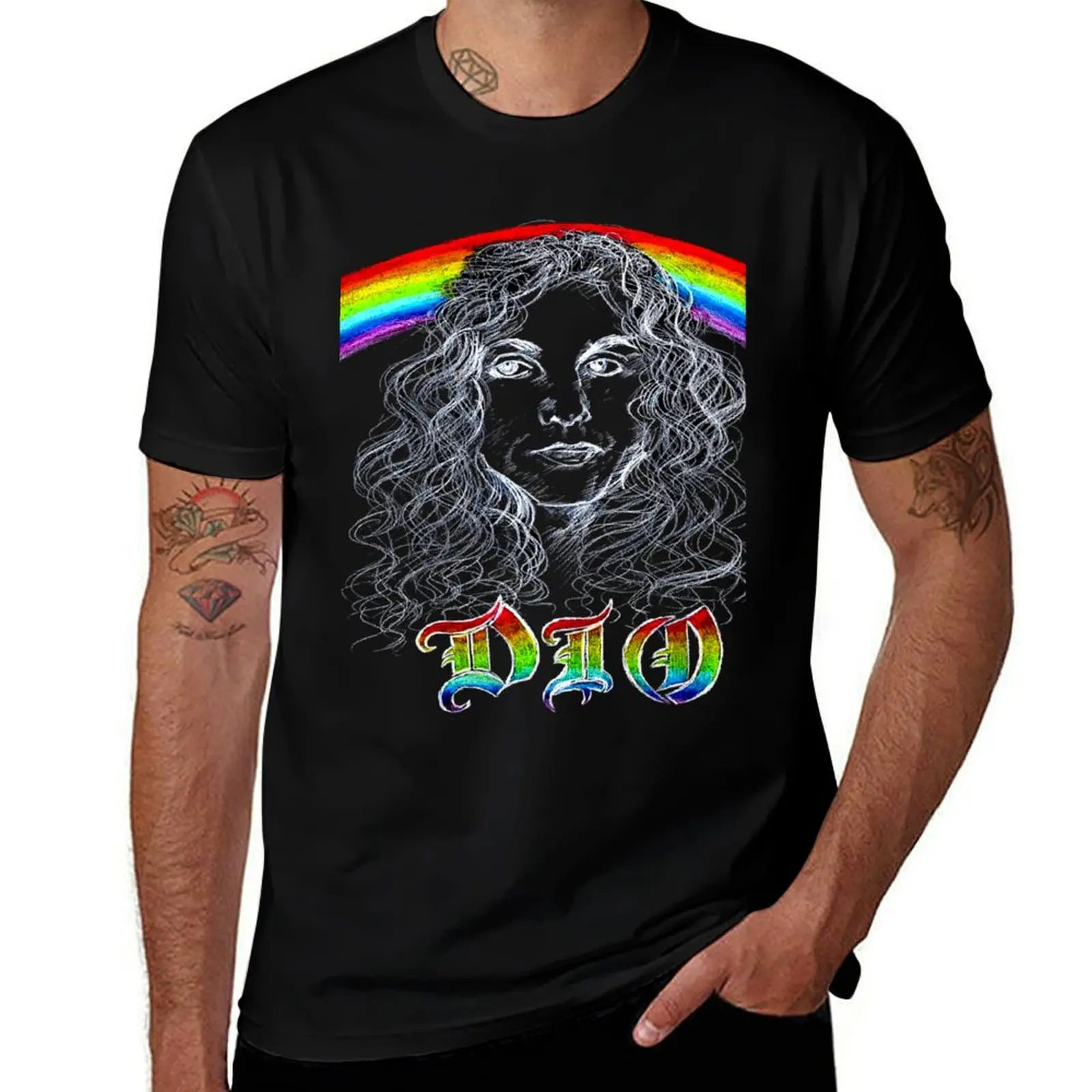 Classci xyz dio > Модная футболка в стиле Sabbath, несминаемая, больших размеров