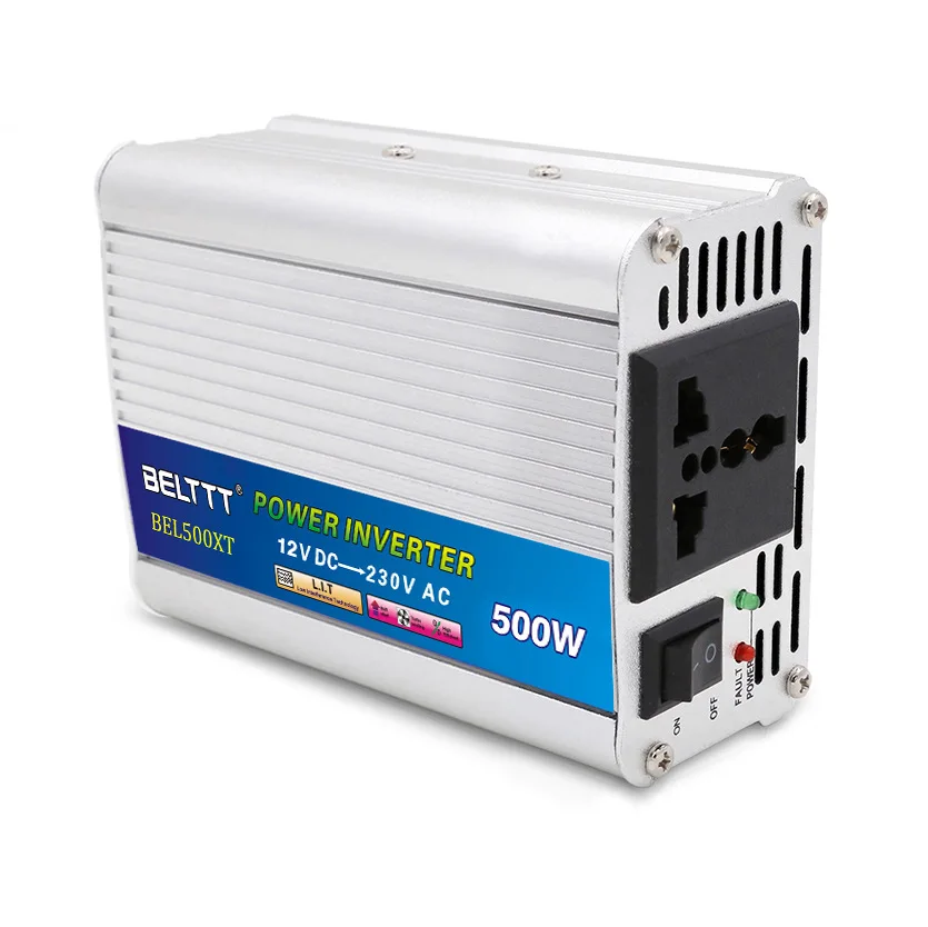 Small power 500W car inverter DC 12V24v to AC 220V battery booster manufacturers wholesale