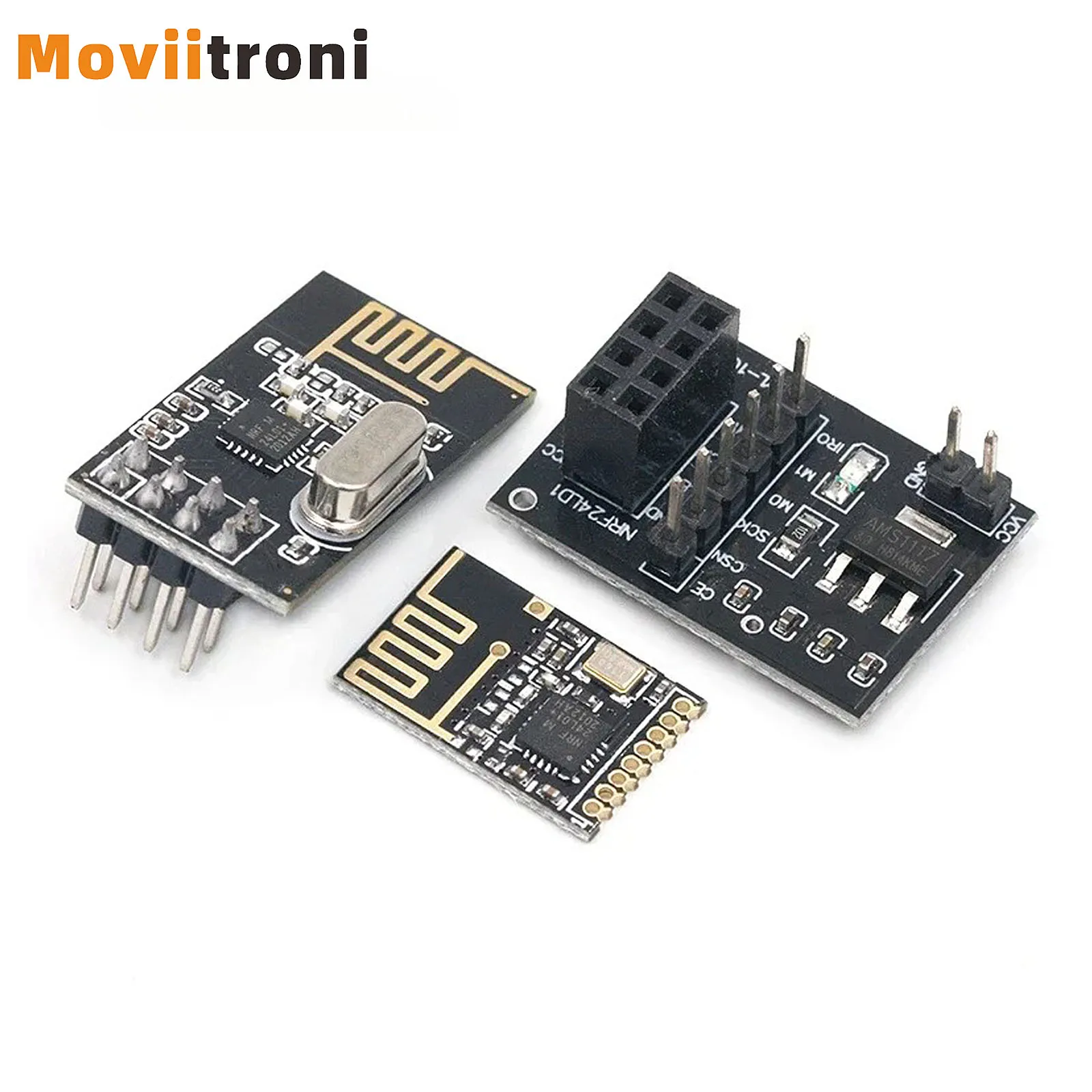 NRF24L01+ 2.4G wireless data transmission module 2.4GHz NRF24L01 upgrade version NRF24L01+PA+LNA 1000 Meters For Arduino