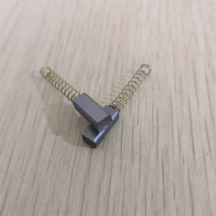 Domestic Electric Sewing Machine Motor Small Motor High Quality Conductive Power Carbon Brush Carbon Brush for Electric 10set