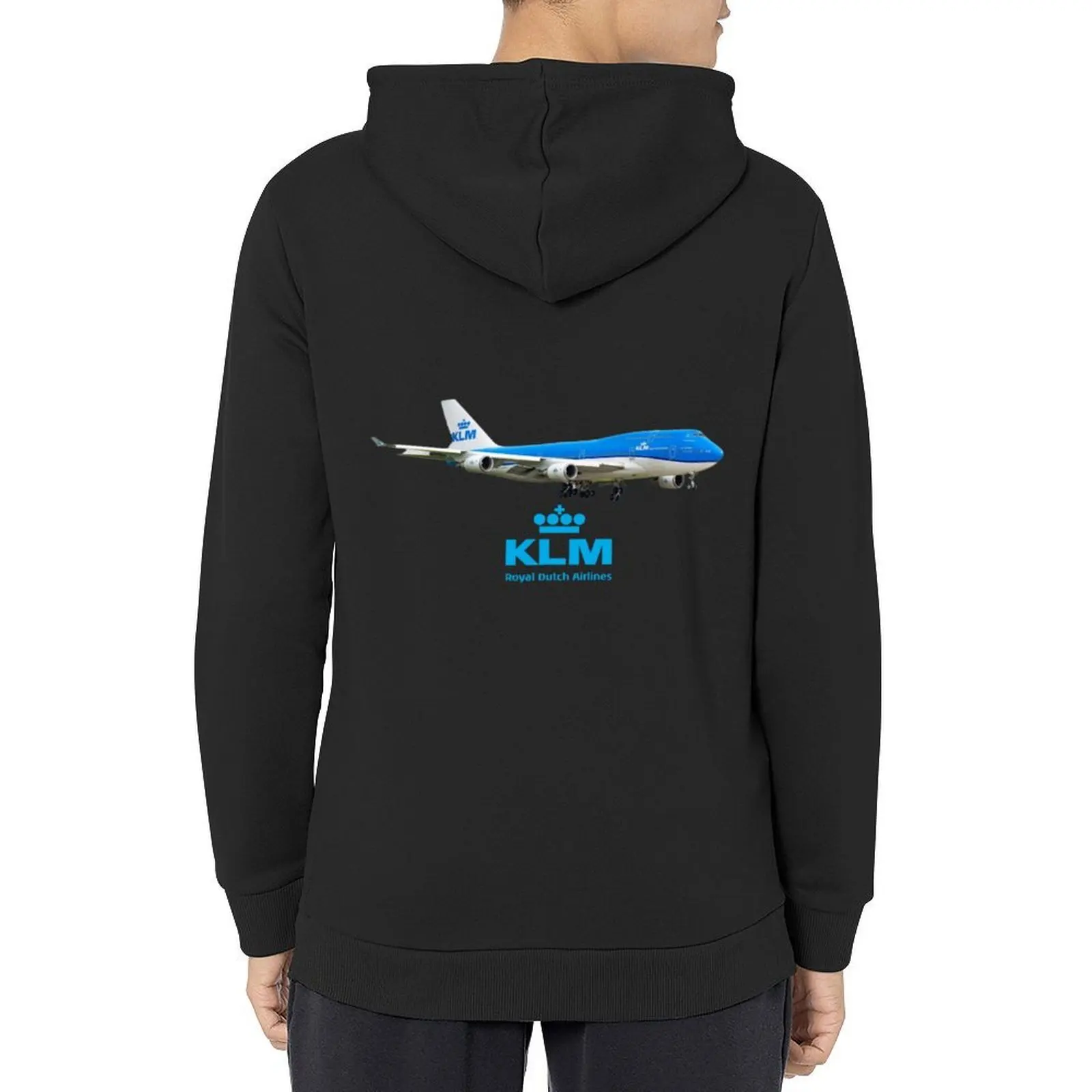 

KLM Airlines Hoodie autumn new products autumn clothes mens clothes graphic t shirts men big size hoodie