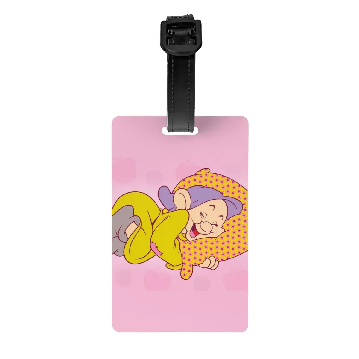 

Custom Snow White And The Seven Dwarfs Luggage Tag for Suitcases Fashion Baggage Tags Privacy Cover Name ID Card