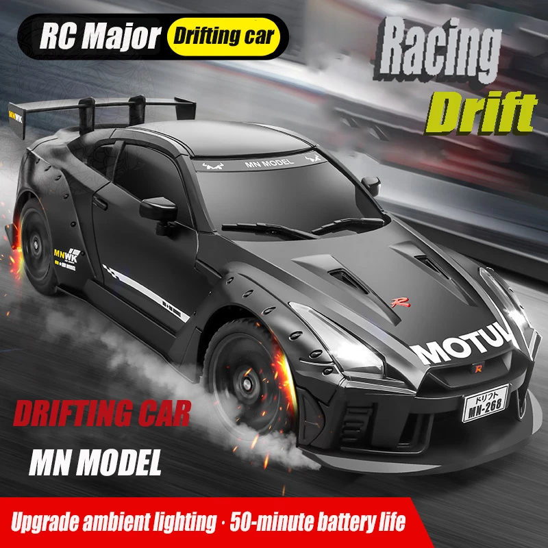 

RC MN268 Remote Control Racing Car Model 1/16 Four-wheel Drive Electric Professional High-speed Drift Car Model Boy Toy