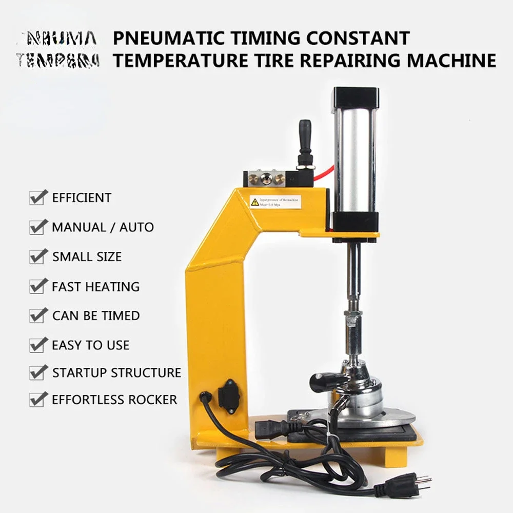 110/220V 500W Car Tire Repair Machine Pneumatic Timing Constant Temperature Repair Tool for Tubeless Tires Vulcanizer